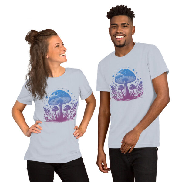 Enchanted Mushrooms Unisex T-Shirt: - Image 8