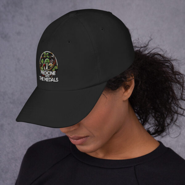 Medicine with the Medals Dad hat - Image 2