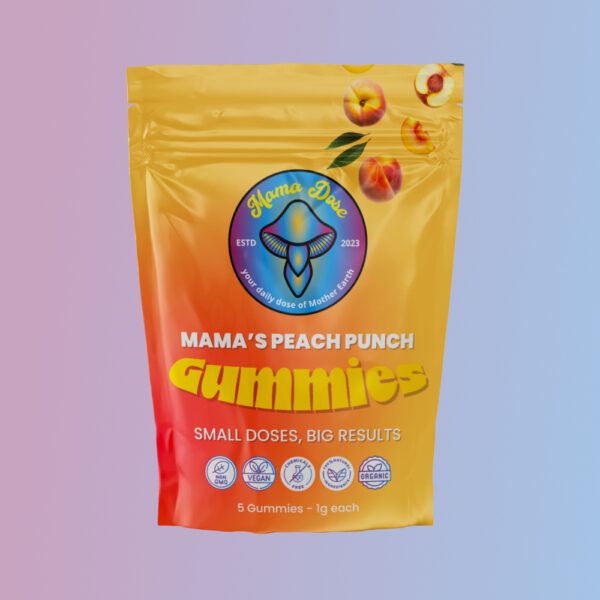 Mamadose Peach Gummies