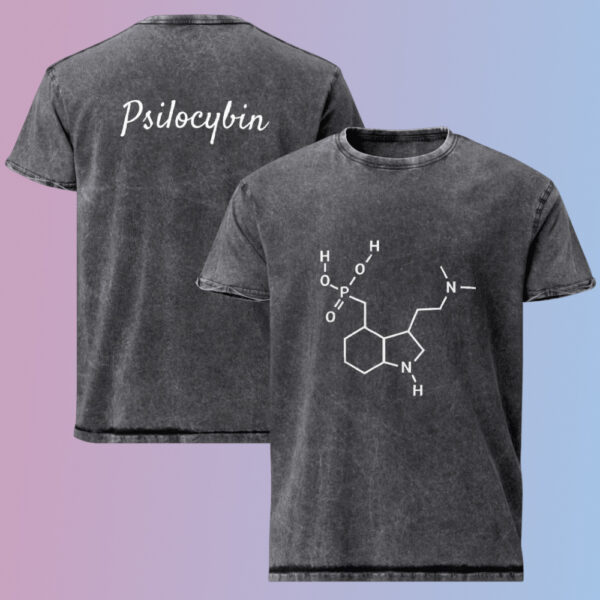 Psilocybin Chemical Compound T-Shirt - Image 5