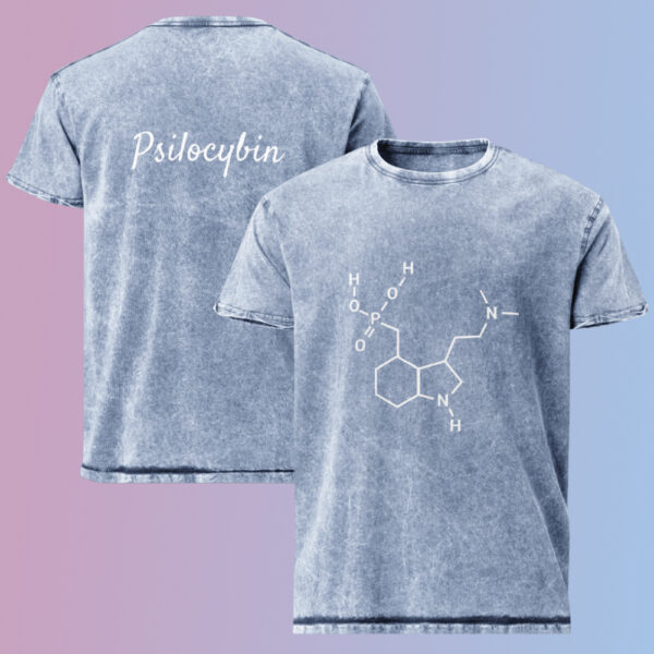 Psilocybin Chemical Compound T-Shirt - Image 3