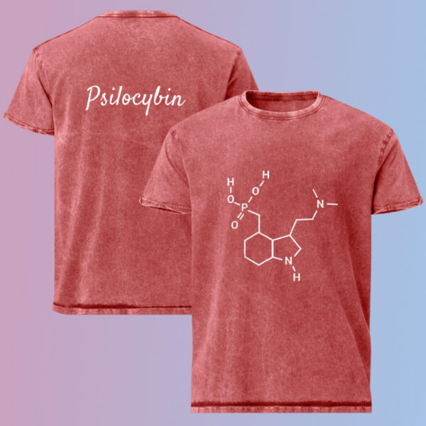 Psilocybin Chemical Compound T-Shirt - Image 4