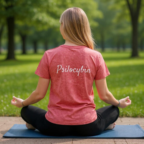 Psilocybin Chemical Compound T-Shirt - Image 8