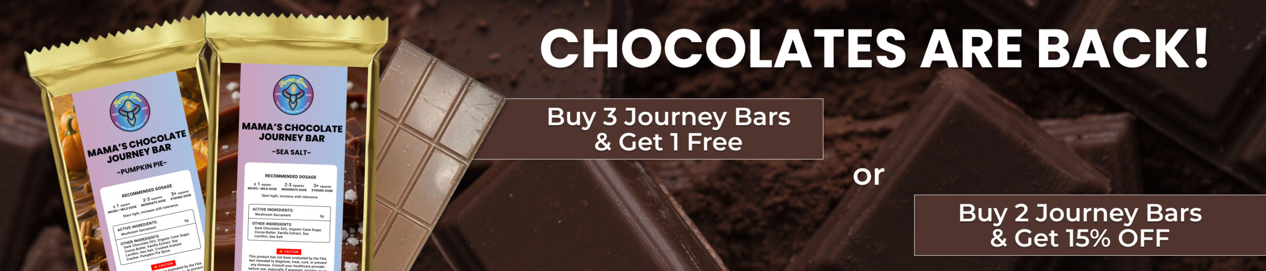 chocolates are back banner scaled