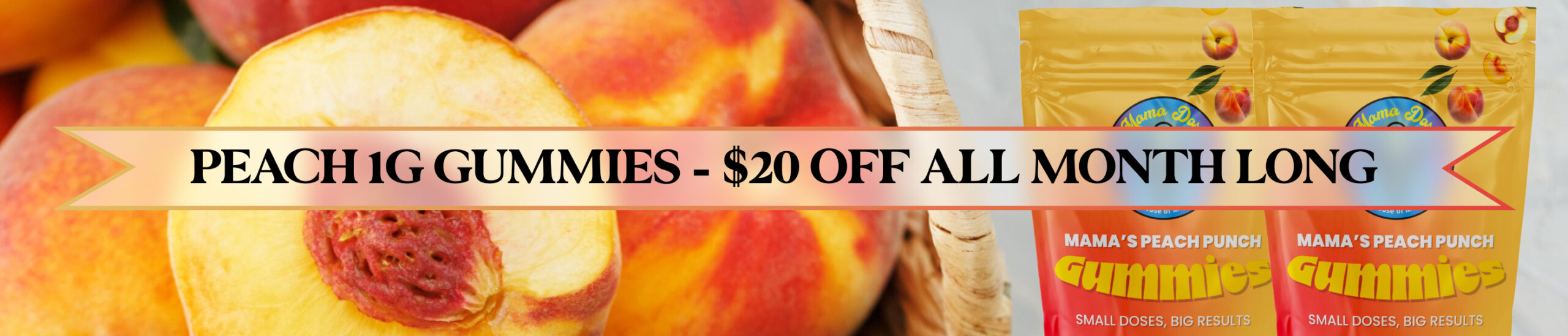 peach gummies product of the month banner scaled