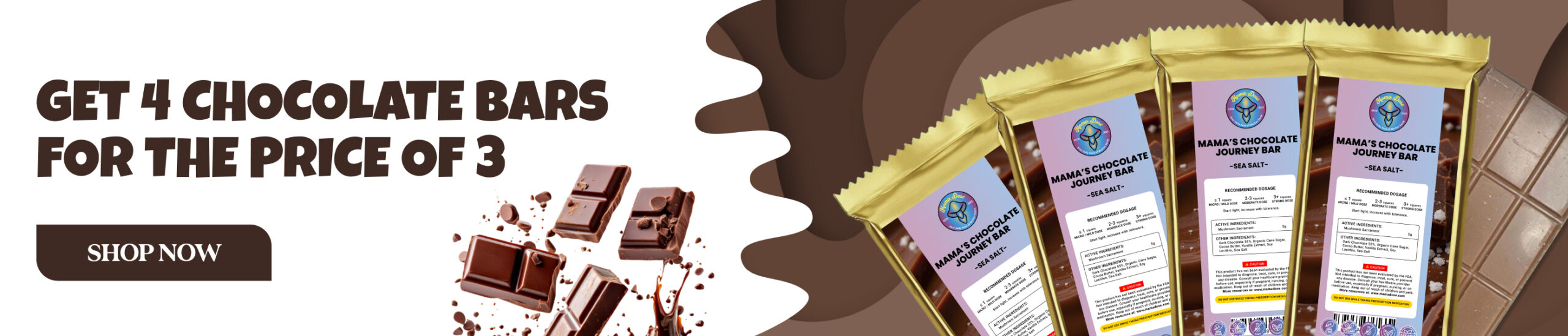 4 chocolate bars for the price of 3 banner 1 scaled