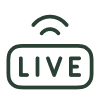 hugeicons live streaming 01