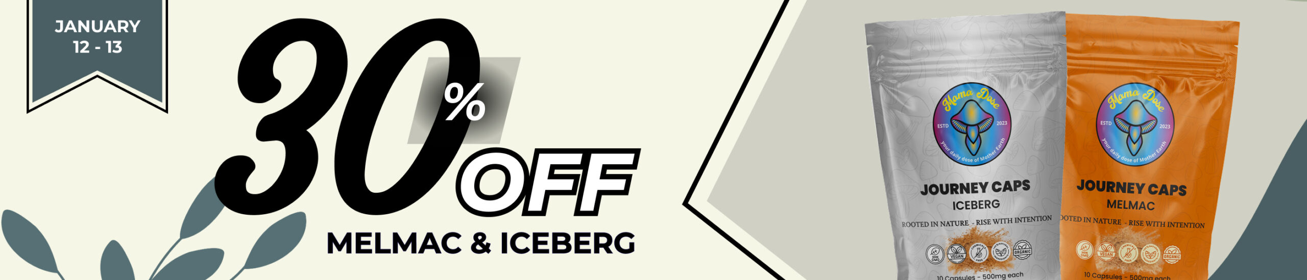 melmac and iceberg 30 off banner scaled