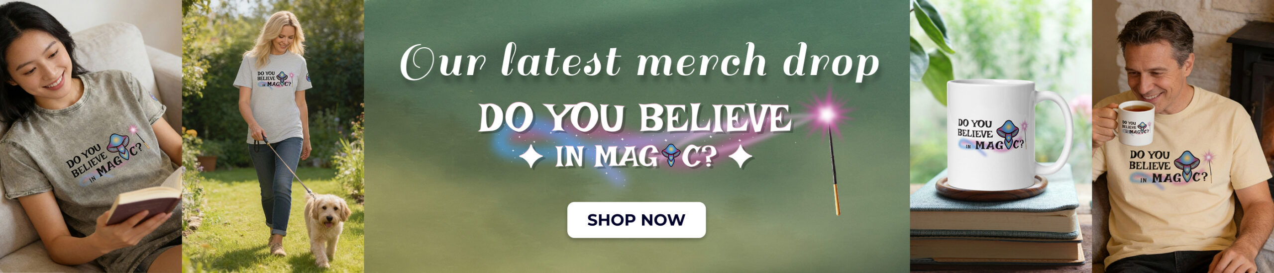 new merch drop DYBM tshirts and mug banner scaled