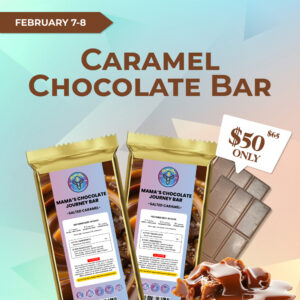 caramel chocolate for 50 1 1 banner