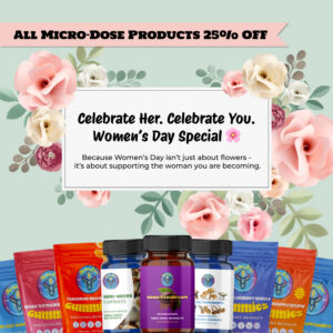 microdosing 25 off womens day themed 1 1 banner