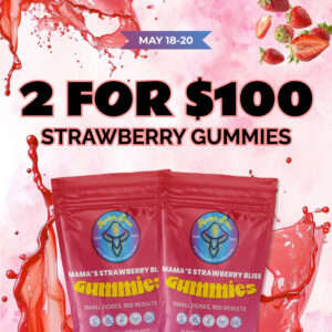 strawberry 2 for 100 1 1 banner