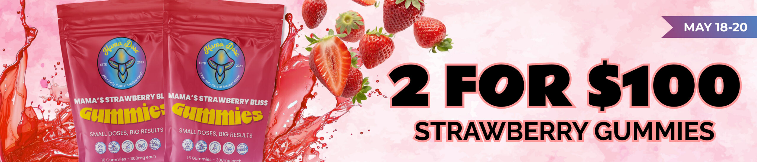 strawberry 2 for 100 web banner scaled