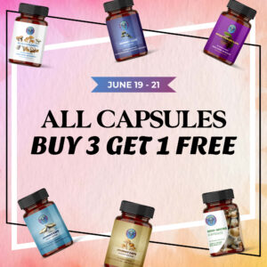 All Capsules buy 3 get one free 1 1 banner