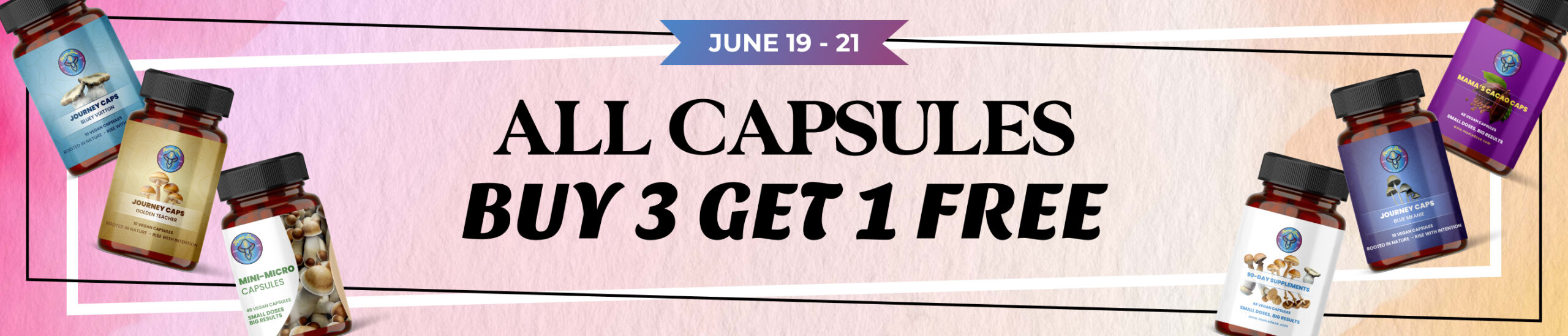 All Capsules buy 3 get one free web banner scaled