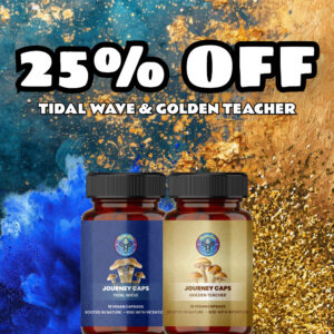 tidal wave and golden teacher 25 off 1 1 banner