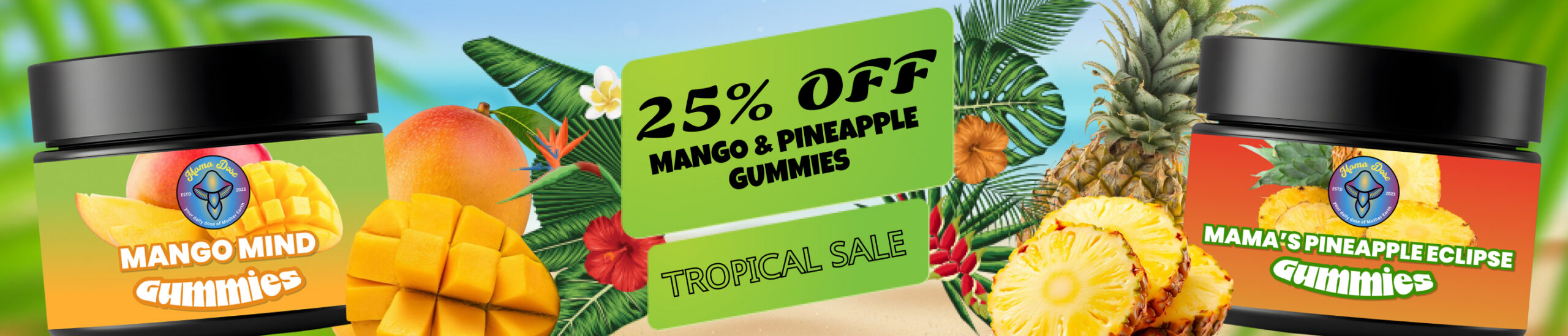 mango and pineapple 25 off web banner scaled