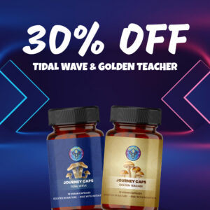tidal wave and golden teacher 30 off 1 1 banner