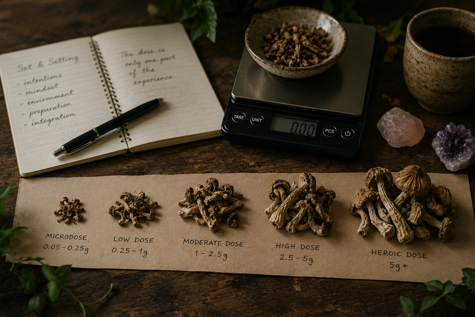 psilocybin dosage