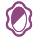 fluent emoji high contrast mirror