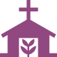 teenyicons church solid