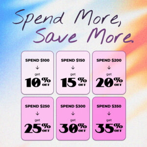 tiered sale 1 1 banner