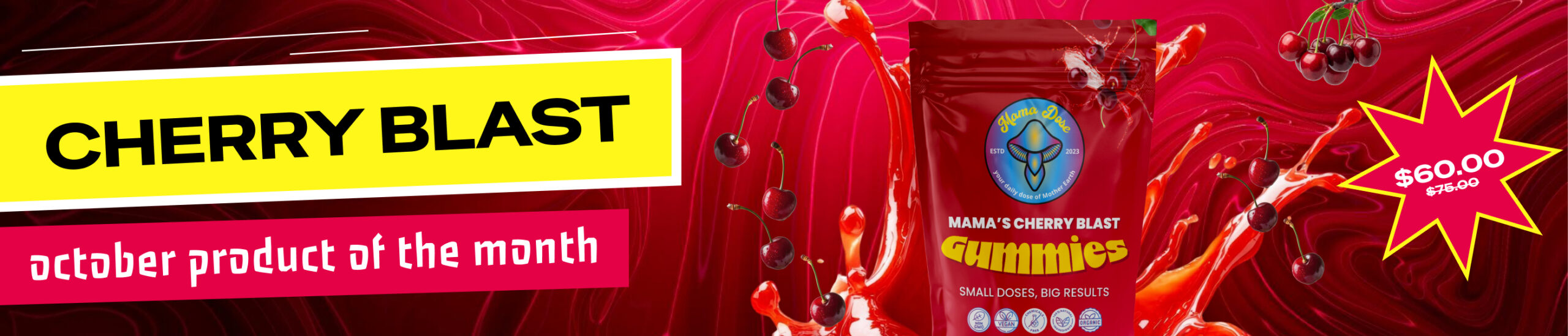 product of the month october cherry gummies web banner scaled